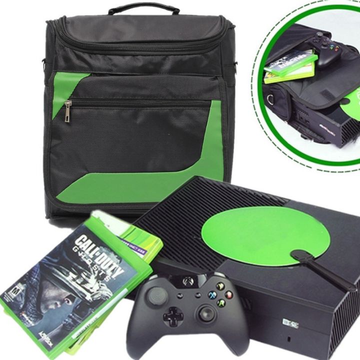 Protective Shoulder Bag Pack Console Travel Carry Case for Xbox One S/X