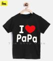 The Shop - I Love MAMA & PAPA T-Shirt For Kids Boy & Girls - B-MP2. 