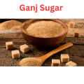 Ganj Sugar Powdered Brown Pure Cane Sugar (Organic Shakkar) - 500g. 