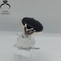 Natural Yemeni Aqeeq Ring For Men , " Ya Ali " Name Engraved on Ring , 925 Sterling Silver Islamic Art Ring. 