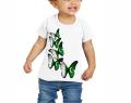 Bindas Collection Pack of 2 - White & Green 14 August T-shirt For Kids / independence day Tshirt For Boys. 