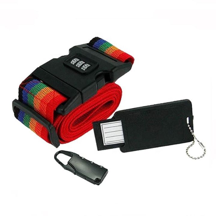 Travel%20Luggage%20Strap%20Adjustable%20Luggage%20Strap%20With%20Safety%203%20Digits%20Password%20Number%20Lock%20Rainbow%20Color%20Belt%20Strap%20Lock%20-%20Image%203