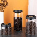 Coffee Beans Vacuum Sealed Tank Household Moisture-Proof Air Extraction Airtight Container Food Storage Jars, Easy Install Easy to Use C. 