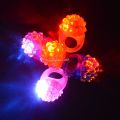 【Atoztide Store】Party Halloween LED Flashing Rings Blinking Party Soft Up Jelly Rings. 