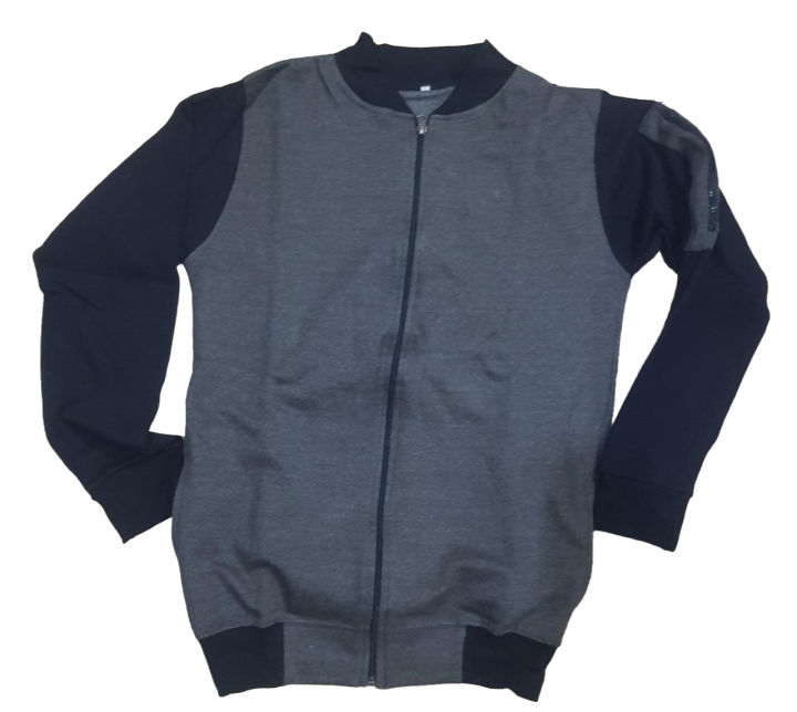 Charracoal%20Winter%20Sleeves%20Zipped%20Jacket%20-%20Image%202