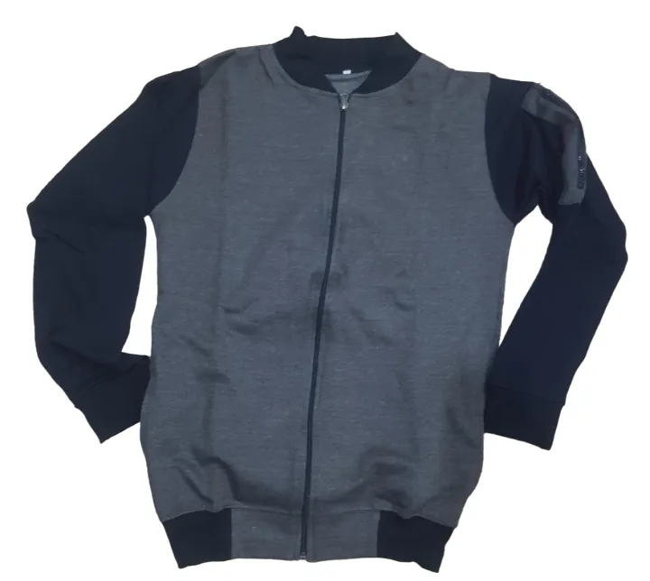 Charracoal%20Winter%20Sleeves%20Zipped%20Jacket%20-%20Image%202