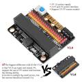 3X Micro-Bit Expansion Board IOBIT V2.0 Breakout Adapter Shield with Buzzer for BBC Micro-Bit Kids's Python Programming. 
