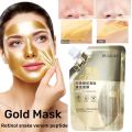 Retinol gold mask - Snake Venom Peptide Gold Facial Masks. 