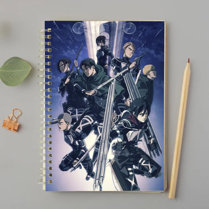 Anime-A4 & A5 Spiral Notebook | Daraz.pk