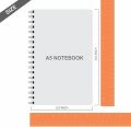 Customize your A5 Spiral Notebook/Notepad on Textured Card (Premium Quality ). 
