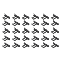 30Pc Solar Panel Frames Water Drained Clip Thickness 30mm PV Panels Auto Remove Stagnant Water Dust Outdoor Tool Easy Install. 