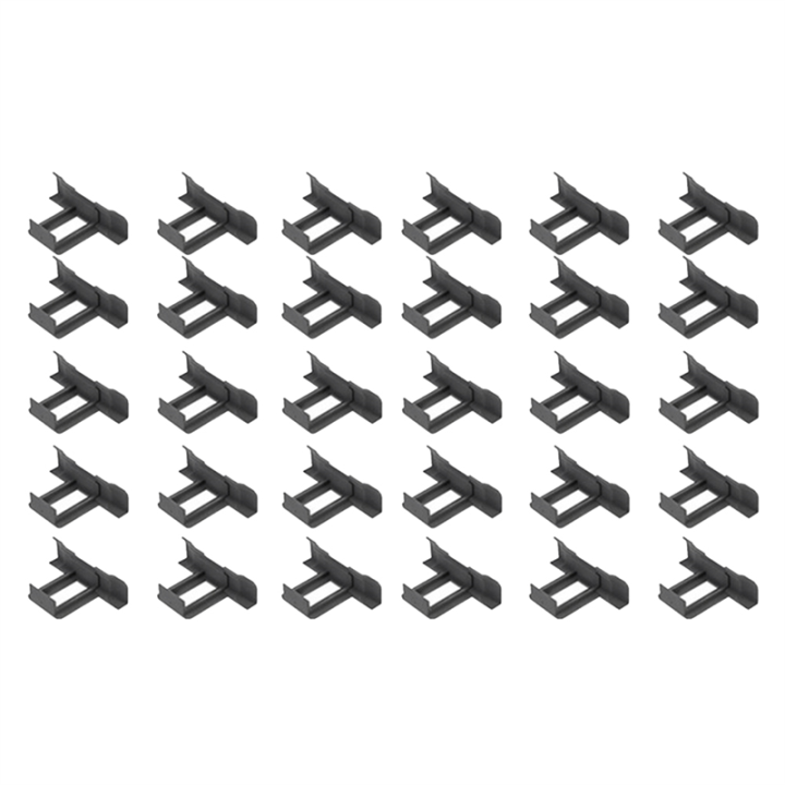 30Pc Solar Panel Frames Water Drained Clip Thickness 30mm PV Panels Auto Remove Stagnant Water Dust Outdoor Tool Easy Install