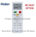 HAIER DC Inverter Air Conditioner Remote Control. 