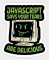 Programming Stickers - Javascript Sticker 3 inch x 3 Inch Sticker For Laptop Mobile. 