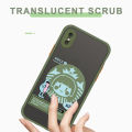 UCUC for Vivo Y67 V5 V5 Lite V5S Back Cover Lovely Dolls Frosted Transparent Hard Phone Case Thin Shockproof Full Cover Camera Protect Case. 