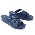Medicated PU Wedge Slippers For Women | Female Synthetic Leather Slippers For Ladies. 