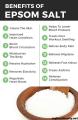 Epsom Salt 500 gram–for Plant Growth- Epsom Salt With Crystals For Plants/bath. 