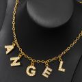 Crystal Collier Daddy Choker Necklace Women AAA Zircon Gold Chain Baby Angel Necklace Charm Chains Collares Jewelry Couple Gift. 