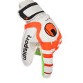 Soft Ground Football Goalkeeper Gloves - Green & White. 