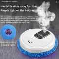 Three In One Dry And Wet Intelligent Sweeping Robot Vacuum Cleaner Rechargeable Robot Vacuum Cleaner Robot Vacuum and Mop Self Charging Robotic Vacuum for Home Office Hard Floor and Low Pile Carpet Pet Hair Cleaning Tool 3-in-1 Smart Sweeping Robot, Fully. 