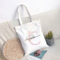Personalized Wedding Shoulder Bag Maid of Honor Custom Name Handbag Bridal Bachelorette Party Gifts Bride Bridesmaid Tote Bags. 