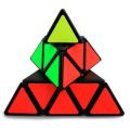 Dreampark Pyramid Speed Cube, Black. 