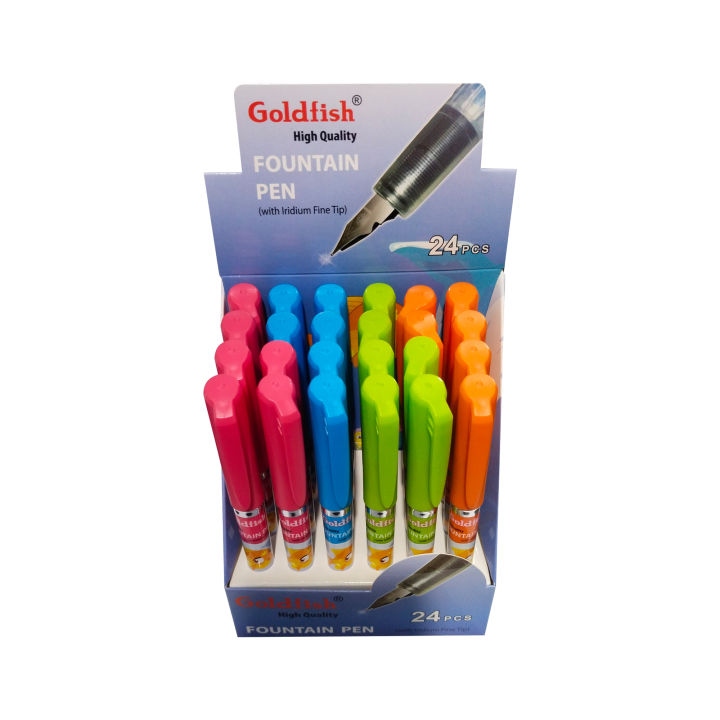 Goldfish%20High%20Quality%20Fountin%20Pen%2024%20pcs%20Cardboard%20Display%20-%20Image%203