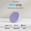 Amazon Echo Pop | Full sound compact smart speaker with Alexa | Full Range Sound Portable Alexa Music Speaker | Multi-Room Audio WiFi Speaker  |  Voice-Activated Speaker. 