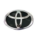 Toyota Belta front Plastic logo Black color 01 Piece. 