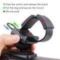 ARMICO Motorcycle Mobile Phone Stand Treadmill Tablet Stand Flexible Buckle Mount Holder Indoor Gym Handlebar on Exercise Bikes Mobile Phone Bracket for Bicycle Mobile Phone. 