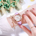 Qingwen  Digital Watch Women's Korean-Style Simple Girl Girls' Waterproof Middle School Student Love Girl XINGX Luminous Watch. 