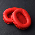 1 Pair Ear Pads Elastic Protein Faux Leather Dust-proof Headphone Earmuff for Edifier W800BT/W800X/W808BT/K800/K830/H841P G1. 