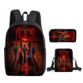 2022 New Stranger Things 4 School Bag Backpack Set for Elementary School Students Stranger Things 4. 