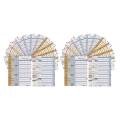 24 Expense Budget Sheets, Money Organizer for A6 Budget Binder -for Cash & LEDger Book, for Wallet, Budget Planner. 