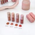 Gege bear Soft Mist Smooth Multi-Purpose Cream Matte Matte Blush Eyeshadow Lip Stain 3-in-1 New GX1165. 