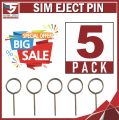 Sim Ejector Pin / Sim Eject Pin for Mobiles / Sim Remover Tool / Reset Pin (PACK OF 5). 