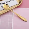 8 Diffient Pattern Rose Red for Sugar Ice Cream Coffee Dessert Bar tools Stainless Steel Mixing Spoon Flower Spoon Set Soup Spoon Cutlery Set Teaspoon. 