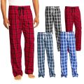 Pack Of 5 - Multicolor Checkered Cotton Pajamas For Men - Ultimate Comfort and Variety, Checkered Pajamas Comfortable wear. 