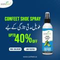 Economy Bundle | Confeet Shoe Smell Remover Spray + 6 Pairs Ankle Socks. 