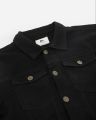 Men's Blue And Black Denim Jacket For Winter Fashion 100% Original Denim. 