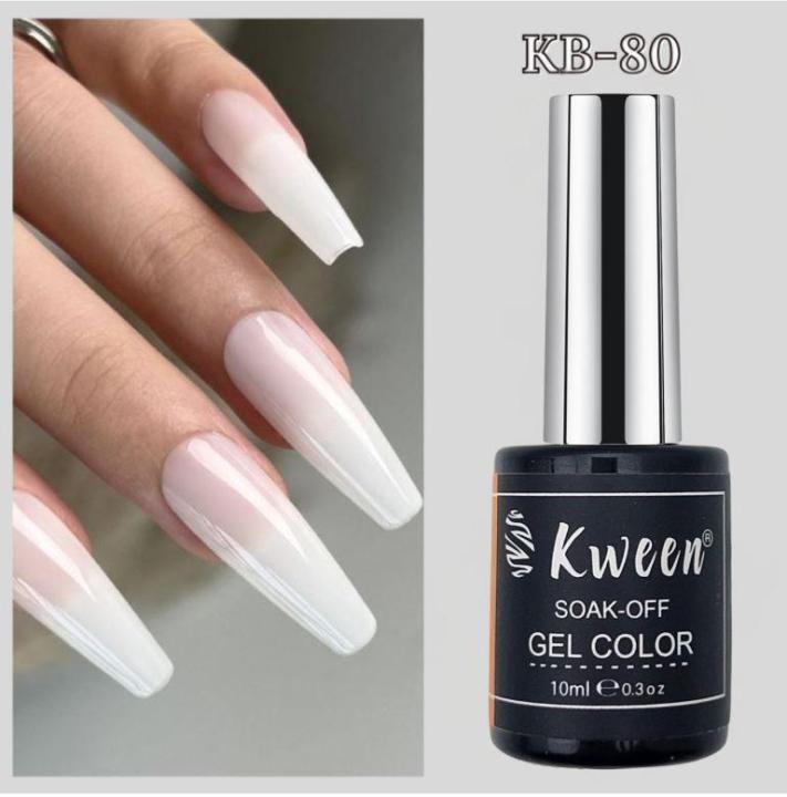 Kween%20Gel%20Nail%20Polish%20Milky%20Calm%20White%20Gel%20Nail%20Polish%20Nail%20Art%20French%20Nail%20Gel%20Polish%20UV%20Gel%20LED%20Soak%20Off%20Manicuring%20Varnish%20-%20Image%202