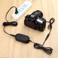E6 AC Power Supply LP-E6 LP-E6N DC Coupler Dummy Battery Adapter Camera Charger for Canon EOS 5DS 5DS R 5D Mark II III IV 60D 60Da 6D 70D 7D 7D Mark II 80D DSLR(US Plug). 