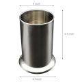 2X Stainless Steel Straw Holder, Counter-Top Straw Dispenser. 
