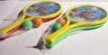 Kids Plastic Racket With 2 Ball. 