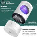 EXORT USB Powered Electric Photocatalytic Anti Mosquito Killer Lamp UV Photocatalyst Bug Insect Trap Light Pest Control - Mosquito Killer - White. 