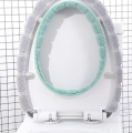 Bathroom Tools Commode Seat Cover Comfortable Bathroom Toilet Seat Cover Soft Knitting Fabric Case Pad Winter Warm Mat Pumpkin Pattern Soft Cushion Toilet Seat Warmer Cover Toilet Accessories - 1Pc. 