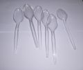Pack of 70 - Disposable Plastic Spoons (Standard Size Disposable Cutlery Eating Spoon). 