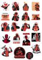 Deadpool Stickers for Laptop Car Bike Phone Stickers. 