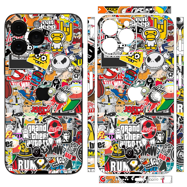 For%20Apple%20iPhone%20All%20Models%20Graffiti%20Skin%20Wrap%20Protector%20Vinyl%20Cutting%20Sheet%20-%20Image%202