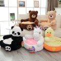 New Arrival Cute Teddy Bear Panda Unicorn Baby Sofa Support Seat Plush Infant Learning To Sit Chair Keep Sitting Posture Comfortable. 